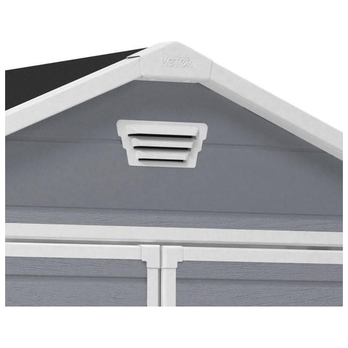 Keter Casetta da Giardino Manor 6X5 in Resina 185x152x226h Grigio