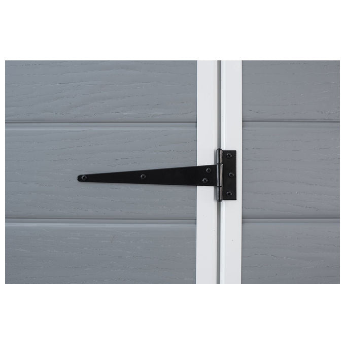 Keter Casetta da Giardino Manor 6X5 in Resina 185x152x226h Grigio