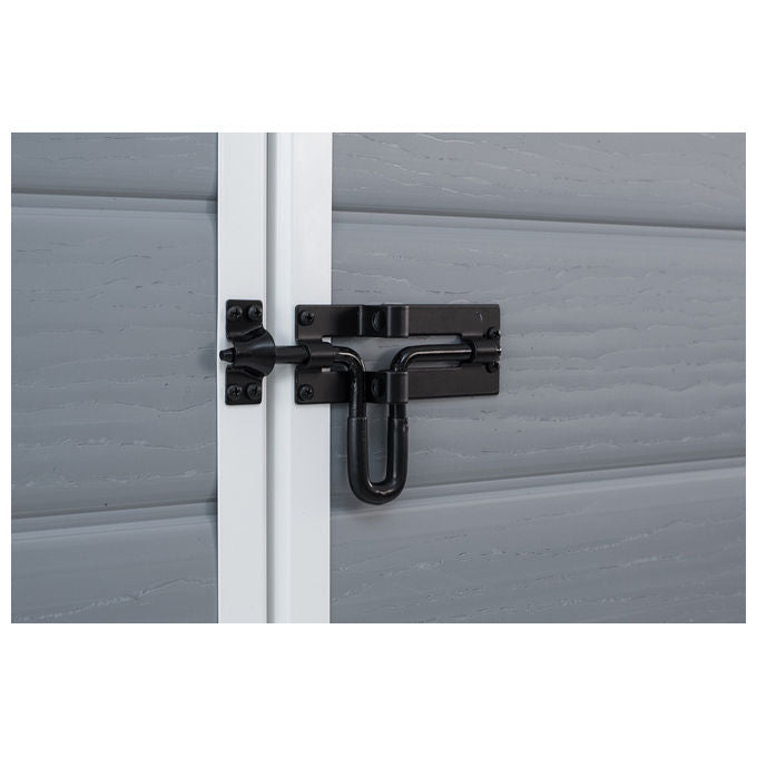Keter Casetta da Giardino Manor 6X5 in Resina 185x152x226h Grigio