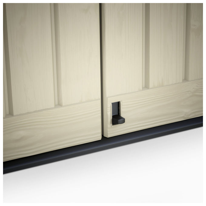 Keter Box Portattrezzi da esterno Store It Out Max in resina 145,5x82x125h - 1200 Lt Beige