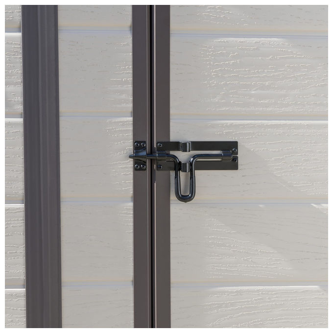 Keter Casetta da Giardino Manor Pent 6X4 in Resina 183,5x111x200,5h Beige