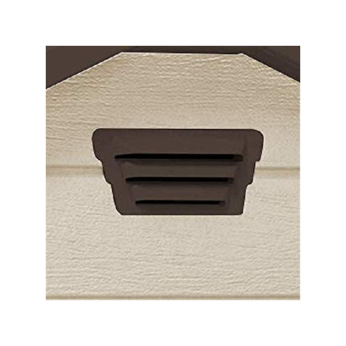 Keter Casetta da Giardino Manor 4x6 in Resina 130x192x198h Beige