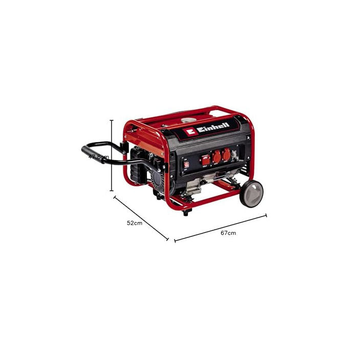 Einhell TC-PG 35-E5 Generatore di Corrente a Benzina Rosso Nero