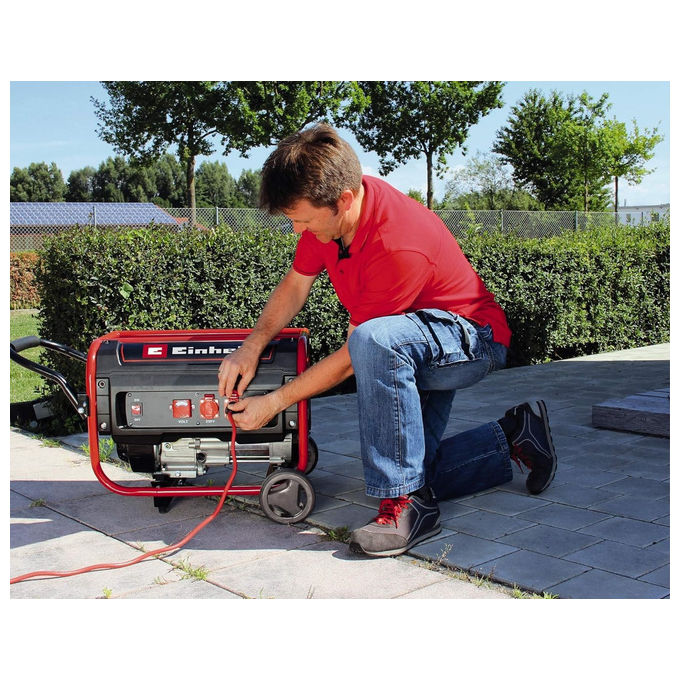 Einhell TC-PG 35-E5 Generatore di Corrente a Benzina Rosso Nero