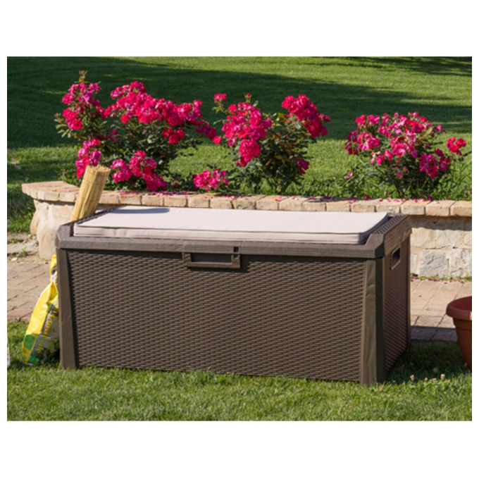 Toomax Baule Multiuso in plastica Riciclata Santorini Plus 550L colore Antracite