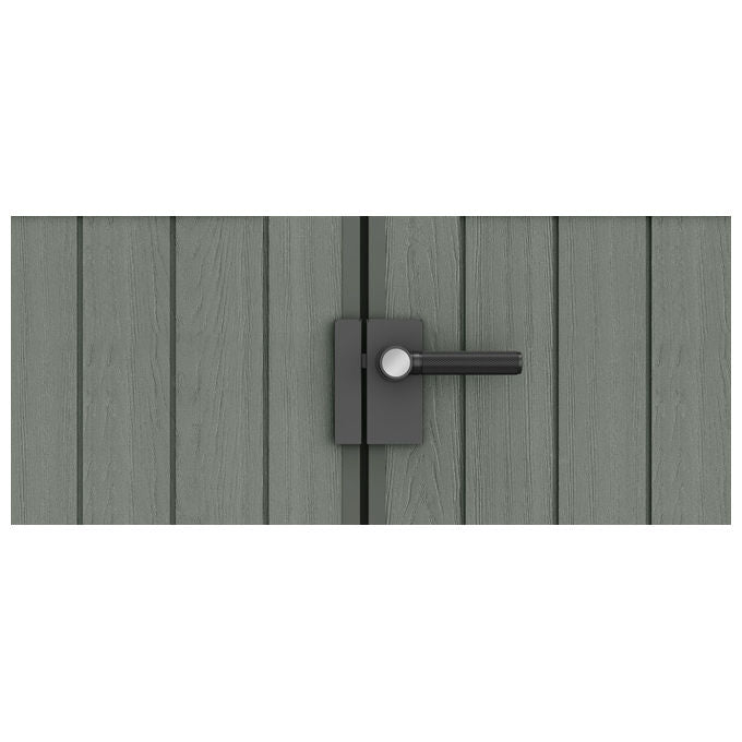 Keter Casetta da Giardino Darwin 6x6 190x183x221H cm Verde Salvia Ventilata
