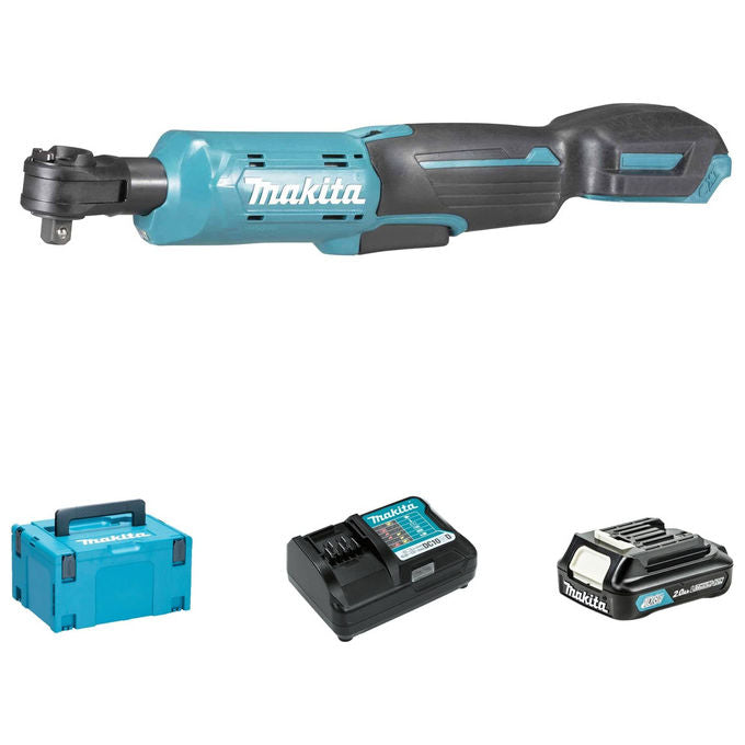 Makita Wr100Dzj Chiave A Cricchetto 12V 47,5 Nm (Batteria Non Inclusa)