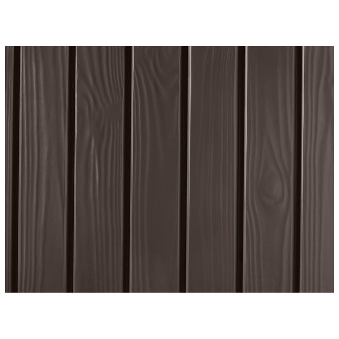 Keter Baule da Giardino Rockwood in Resina Marrone 570 Litri 155x72,4x64,4H Resistente e Pratico per l'Esterno