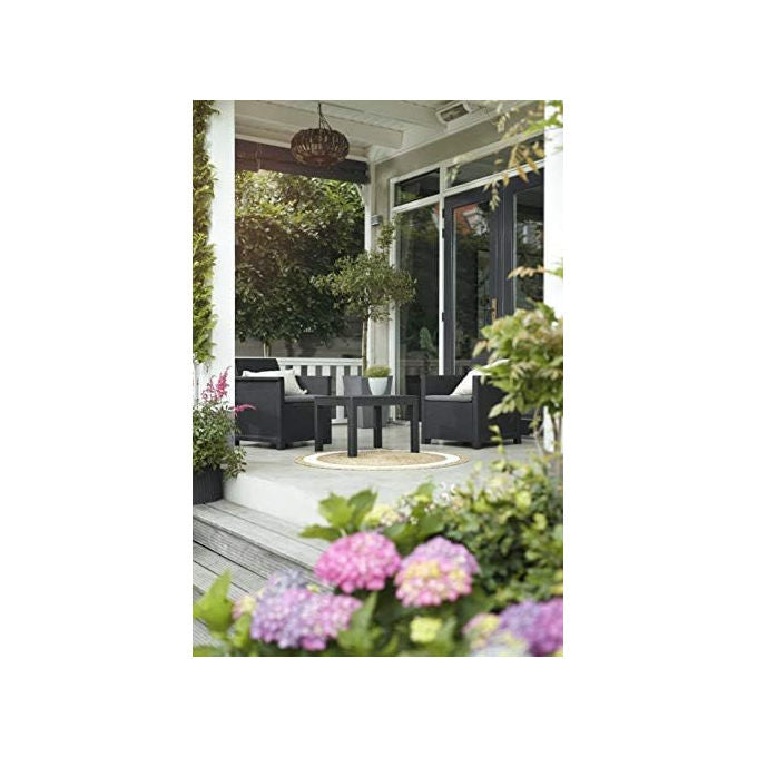 Keter Set Mobili Da Giardino Emma Grafite