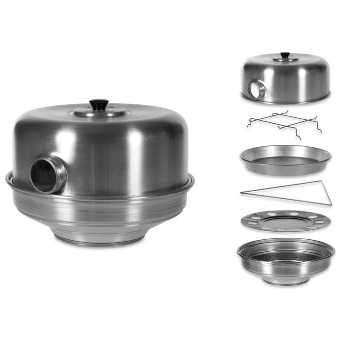 Pentole Agnelli Fornetto Nonna Aurelia 35cm Alluminio con Spargifiamma Inox