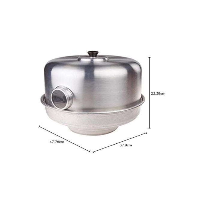 Pentole Agnelli Fornetto Nonna Aurelia 35cm Alluminio con Spargifiamma Inox