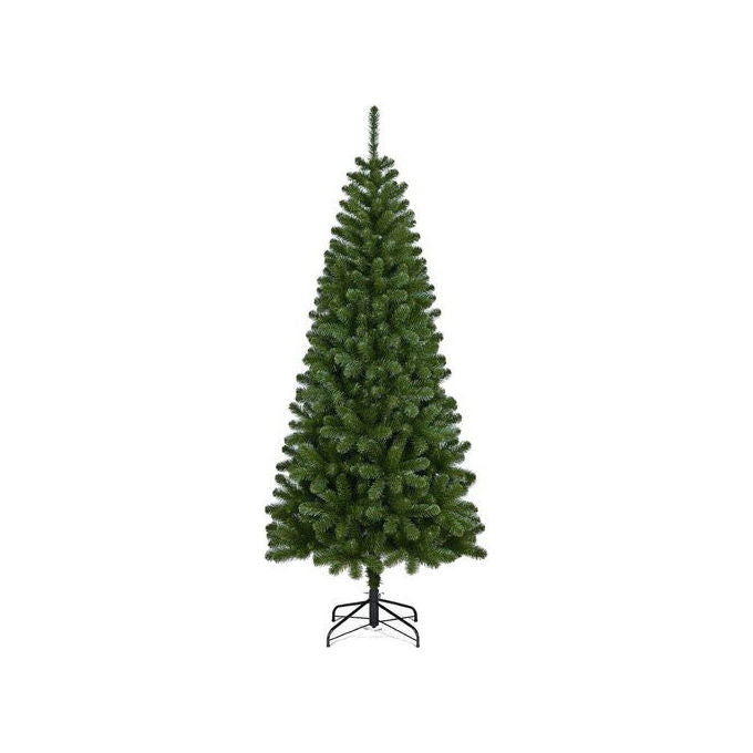 Albero di Natale Alpino Slim 180cm Diametro 79cm 500 rami