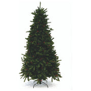 Albero di Natale Nevada 240 cm con 1600 Rami e Bacche Effetto Realistico