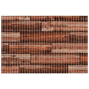 E-plast Tappeto Fantasia Legno 15 Mt x 65 cm Resistente per Interni ed Esterni