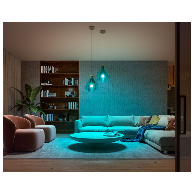Philips Hue White and Color Ambiance Lampadina E27 75W - Illuminazione Smart per Casa