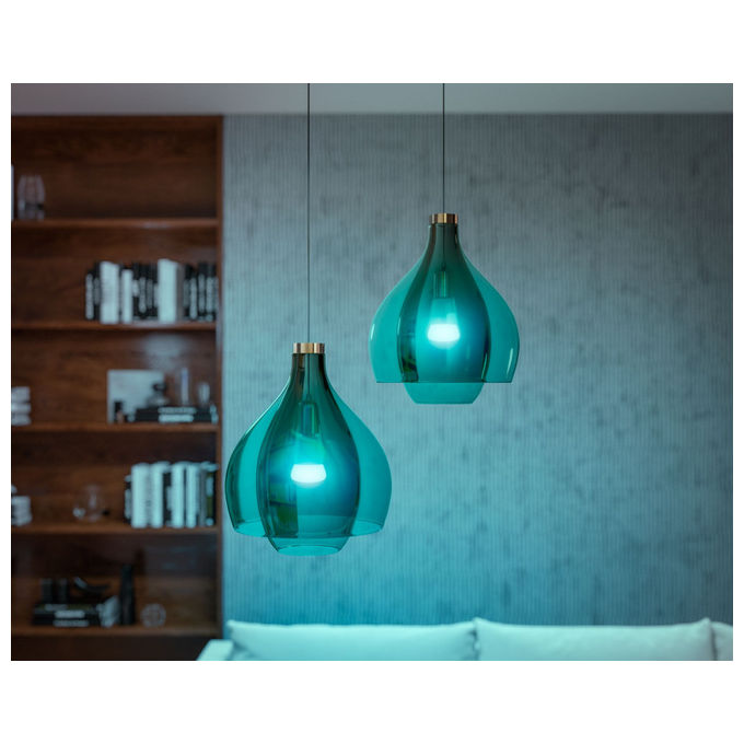 Philips Hue White and Color Ambiance Lampadina E27 75W - Illuminazione Smart per Casa