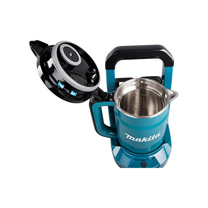 Makita DKT360Z LXT Bollitore a Batteria 36V 2x18V 0,8 L Spegnimento Automatico Protezione Boil-Dry colore Blu Nero