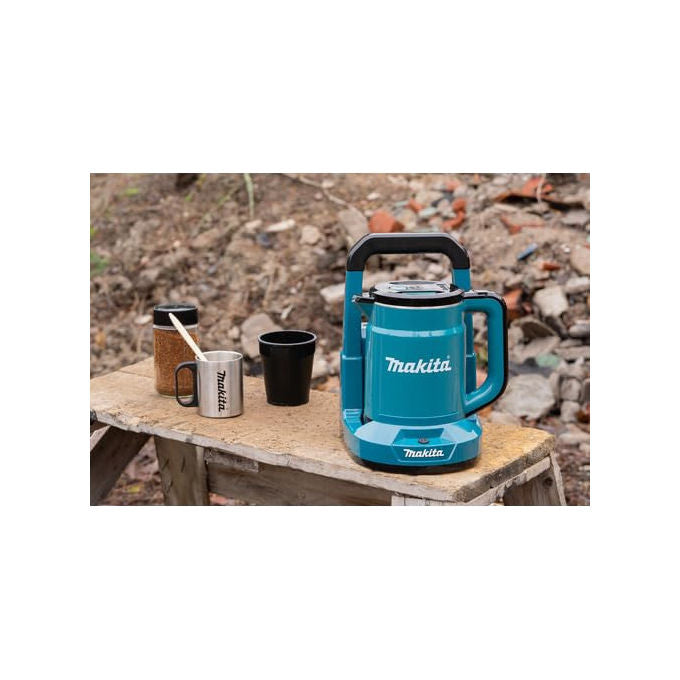 Makita DKT360Z LXT Bollitore a Batteria 36V 2x18V 0,8 L Spegnimento Automatico Protezione Boil-Dry colore Blu Nero