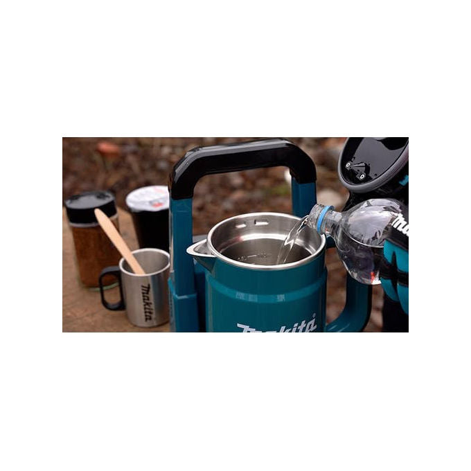 Makita DKT360Z LXT Bollitore a Batteria 36V 2x18V 0,8 L Spegnimento Automatico Protezione Boil-Dry colore Blu Nero
