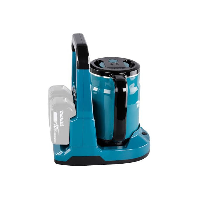 Makita DKT360Z LXT Bollitore a Batteria 36V 2x18V 0,8 L Spegnimento Automatico Protezione Boil-Dry colore Blu Nero