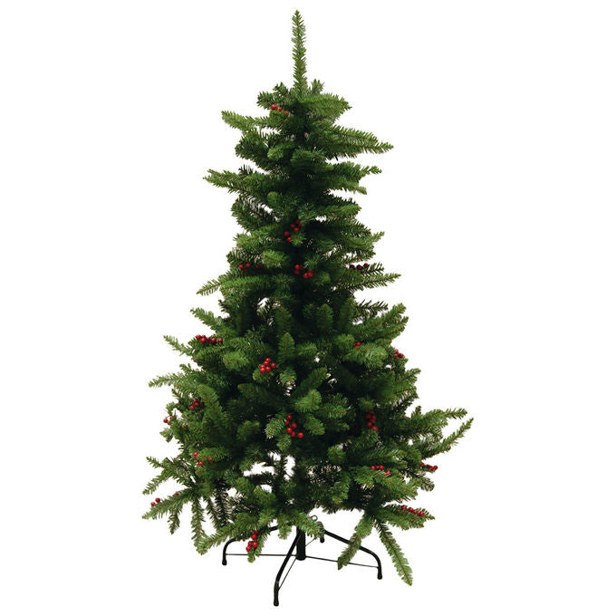 Albero di Natale Galileo Casa in PVC Verde 150 cm Alto Decorazione Natalizia