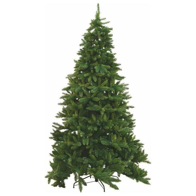 Galileo Spa Albero di Natale Baviera 210 cm Verde con Base in Metallo