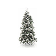 Galileo Albero di Natale Vienna Innevato 210 cm 774 Rami PVC Base Metallo