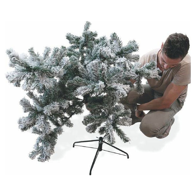 Galileo Casa Albero di Natale Sestriere Verde 150 cm 350 Rami