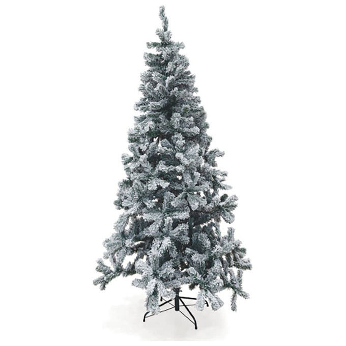 Galileo Casa 5900443 Sestriere Albero di Natale Innevato PVC 1116 Rami 240 cm colore Verde