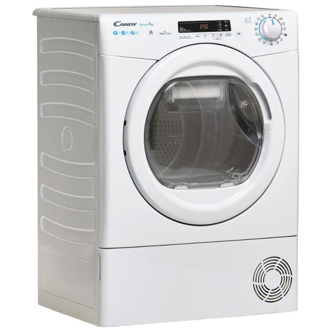 Candy CSOE H9A2DE-S Smart Pro Asciugatrice Pompa di Calore 9 Kg Classe E Wi-Fi Vapore (85x60x61 cm) colore Bianco