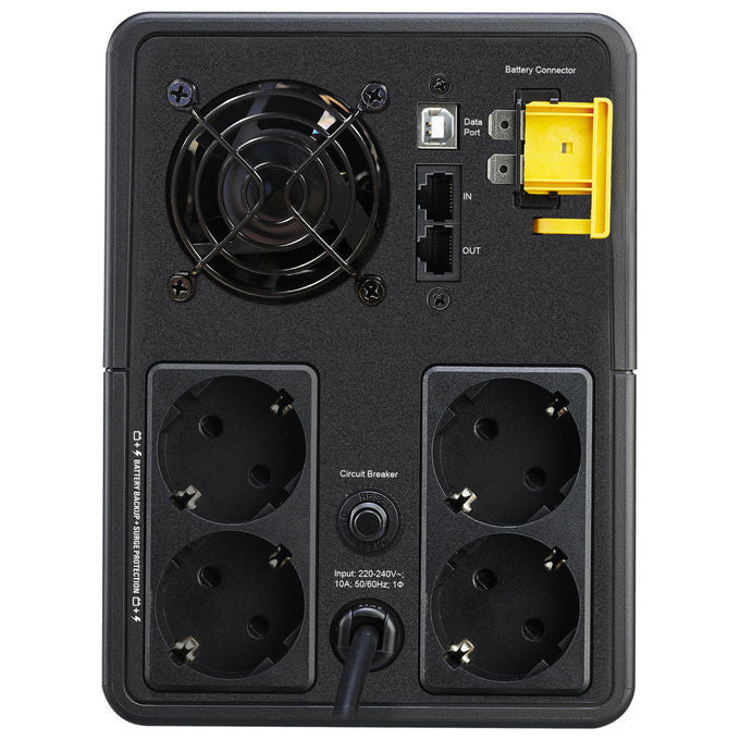 APC Gruppo di Continuita' BX2200MI-GR, 2200VA 1200W, Line Interactive, 4 Prese AC