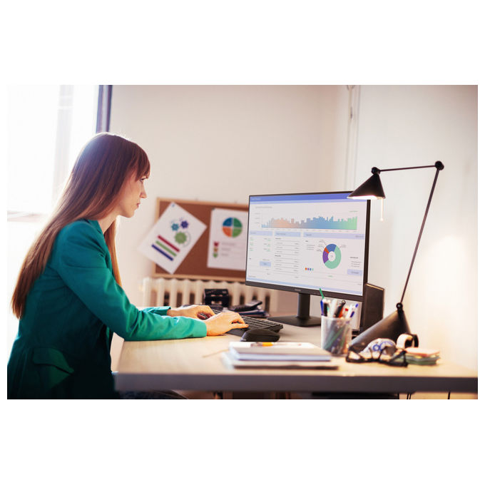 Philips 24E2N1100LB Serie 1000 Monitor PC 23.8'' VA Full HD 1920x1080 100Hz 1ms Adaptive Sync colore Nero