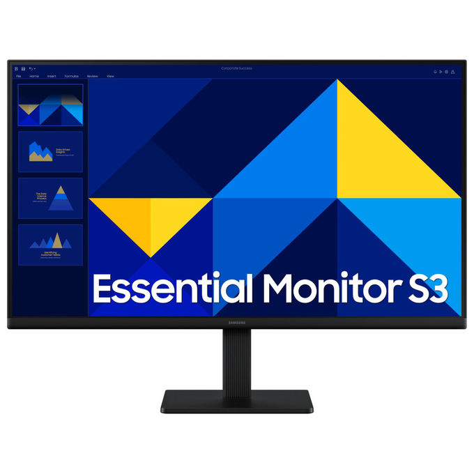 Samsung LS27D300GAUXEN S30GD Monitor PC 27'' Full HD IPS 100Hz 5ms AMD FreeSync Flicker Free colore Nero