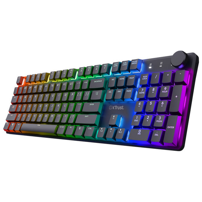Trust GXT 868 TORIX Tastiera Meccanica Wireless RGB per Gaming Layout Italiano