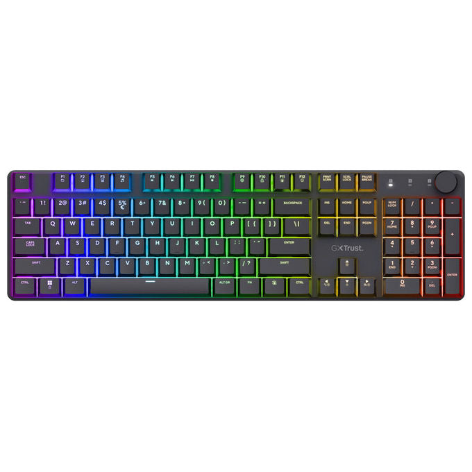 Trust GXT 868 TORIX Tastiera Meccanica Wireless RGB per Gaming Layout Italiano