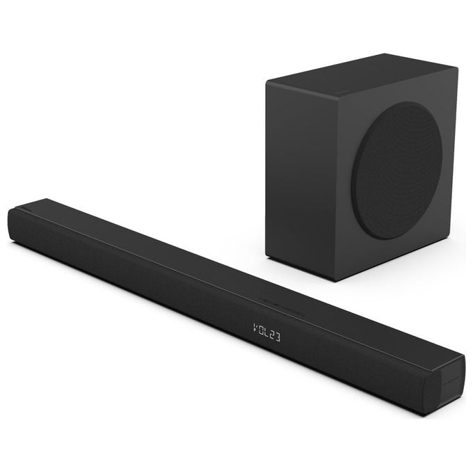 Hisense HS3100 Soundbar 3.1 canali 480W Subwoofer wireless Bluetooth 5.3 HDMI ARC colore Nero