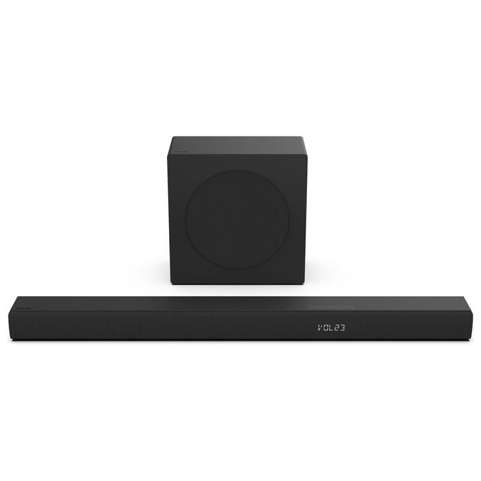 Hisense HS3100 Soundbar 3.1 canali 480W Subwoofer wireless Bluetooth 5.3 HDMI ARC colore Nero