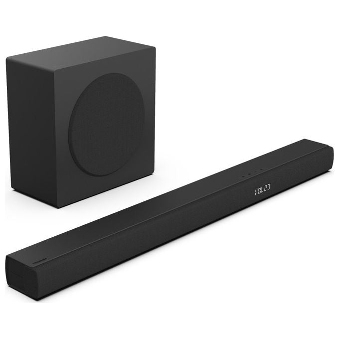 Hisense HS3100 Soundbar 3.1 canali 480W Subwoofer wireless Bluetooth 5.3 HDMI ARC colore Nero
