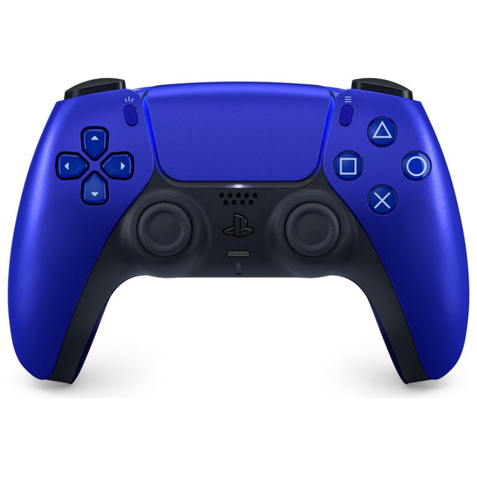 Sony 9577669 DualSense Controller Wireless per PS5 Bluetooth USB Type-C Feedback Aptico Grilletti Adattivi colore Blu Cobalt