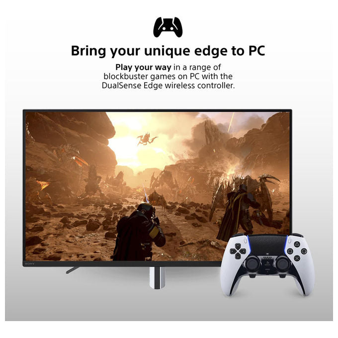 PlayStation 1228258 DualSense Edge Controller Wireless Gamepad per PlayStation 5 colore Bianco