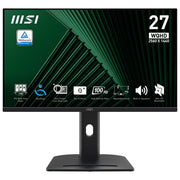Monitor MSI Pro MP275QPG 27'' IPS WQHD 2560x1440 100Hz 1ms Nero per Ufficio