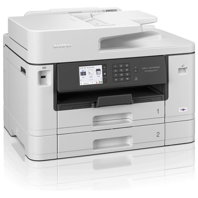 Brother MFC-J5740DW Stampante Multifunzione Inkjet A3 28 ppm Wi-Fi LAN USB Fronte Retro Touchscreen colore Bianco
