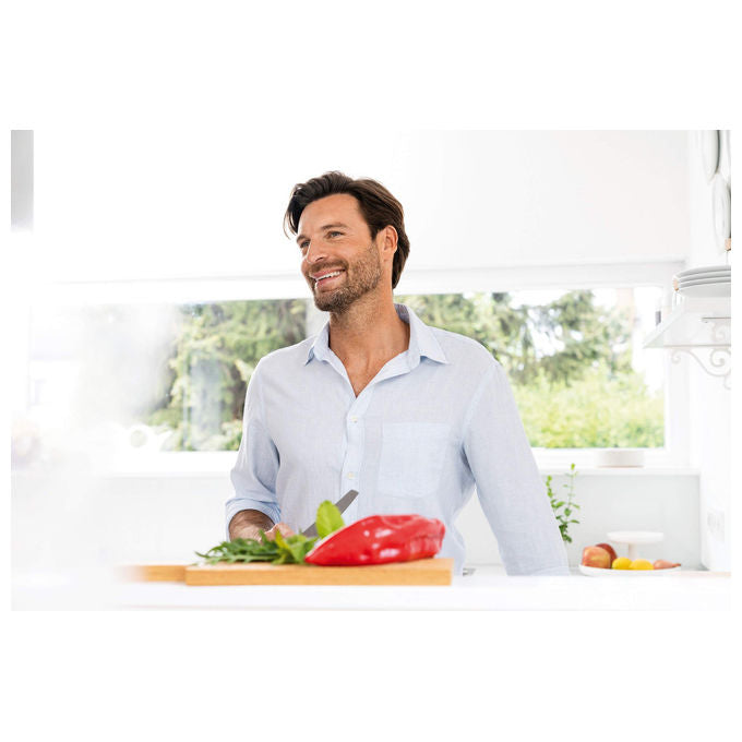 Beurer KS34 Bilancia da cucina digitale 15 kg acciaio inox LED display