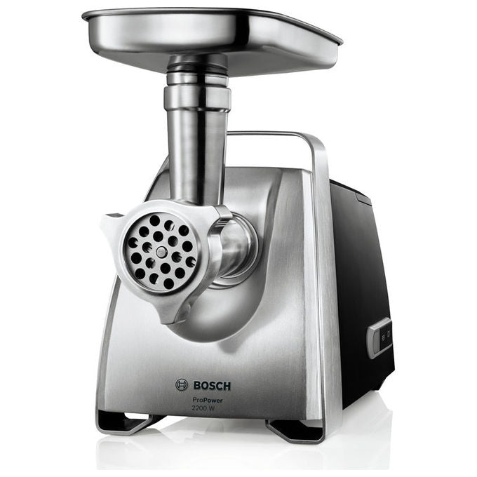 Bosch Tritacarne ProPower MFW68660, 2200W, Nero Inox, Elettrodomestico da Cucina