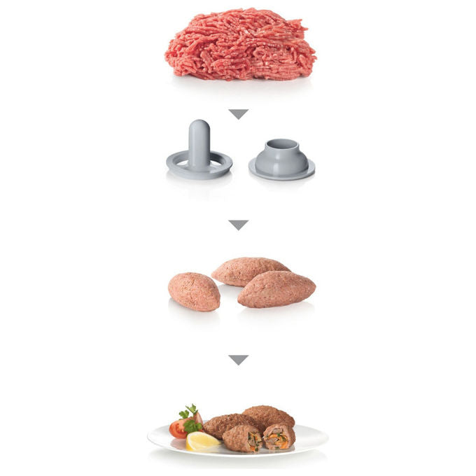 Bosch Tritacarne ProPower MFW68660, 2200W, Nero Inox, Elettrodomestico da Cucina