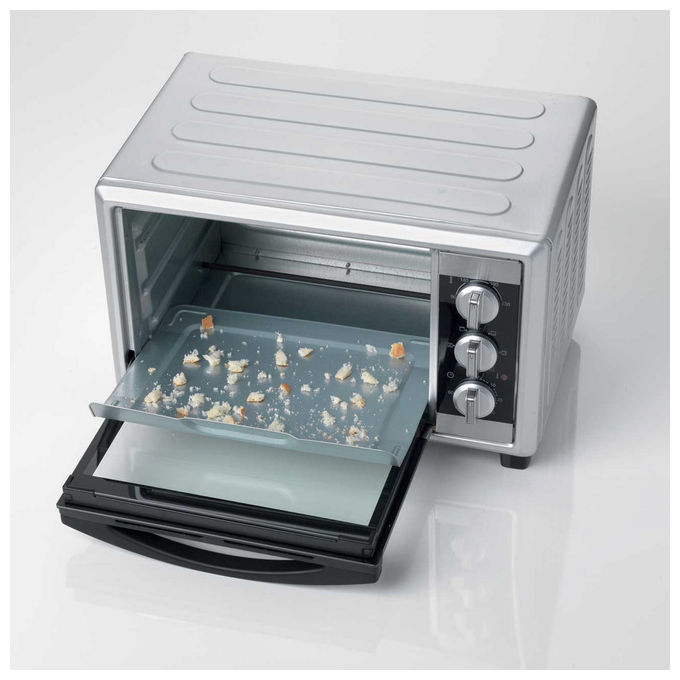 Ariete 984 Bon Cuisine 250 - Fornetto Elettrico Ventilato 25 Lt. Funzione statica e ventilata. 6 modalita' di cottura. 1500W Timer 60 min. Temp max 230°