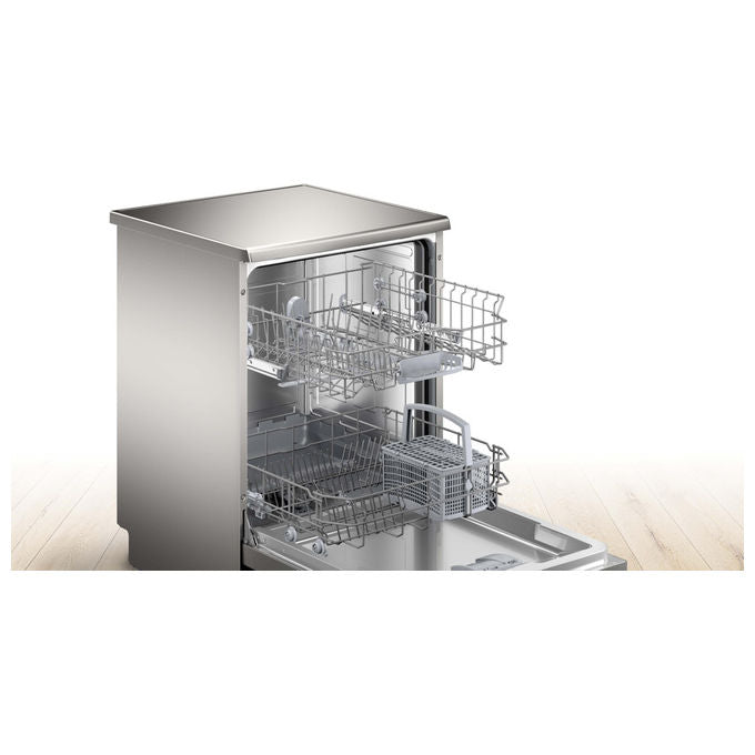 Bosch SMS2ITI33E Serie 2 Lavastoviglie Libera Installazione 14 coperti Classe E Wi-Fi AquaStop ExtraDry 42 dB (88x60x60 cm) colore Inox