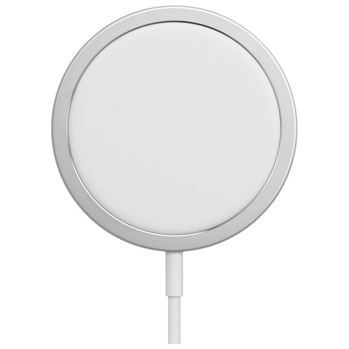 Apple Caricabatterie MagSafe Wireless Magnetico per iPhone Bianco