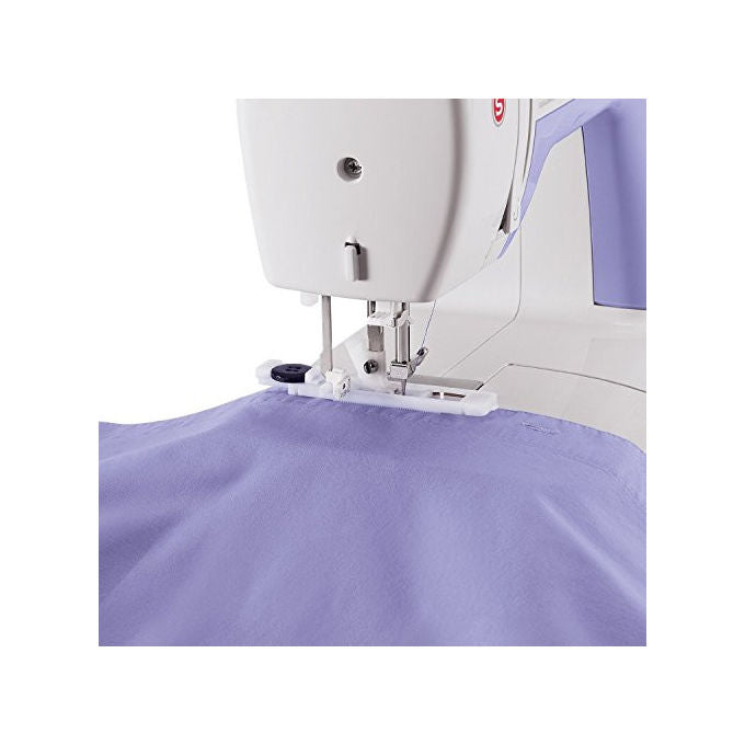 Singer Simple 3232, Macchina da Cucire Portatile, Infila Ago Automatico, Bianca e Viola