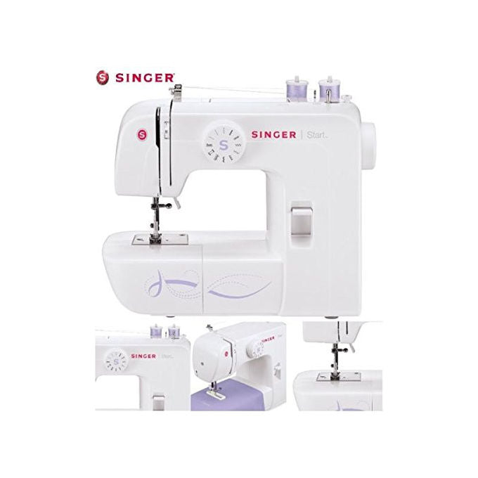 Singer Start 1306, Macchina da Cucire Meccanica, 13 Funzioni, Bianco